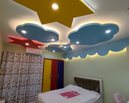 kids-room-false-ceiling-designing-service